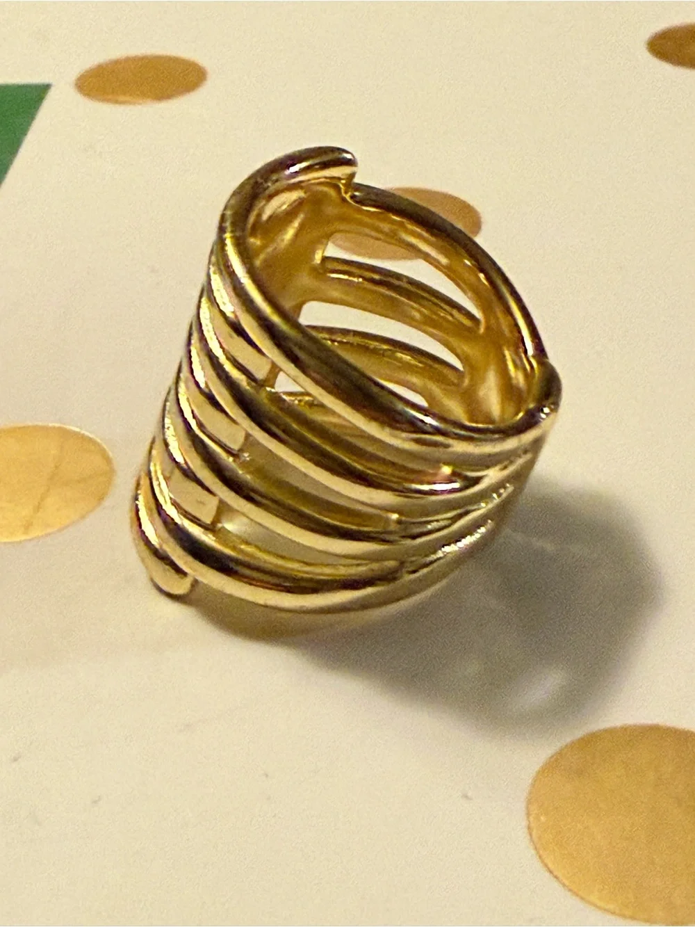 Uno de 50 Tornado Ring
